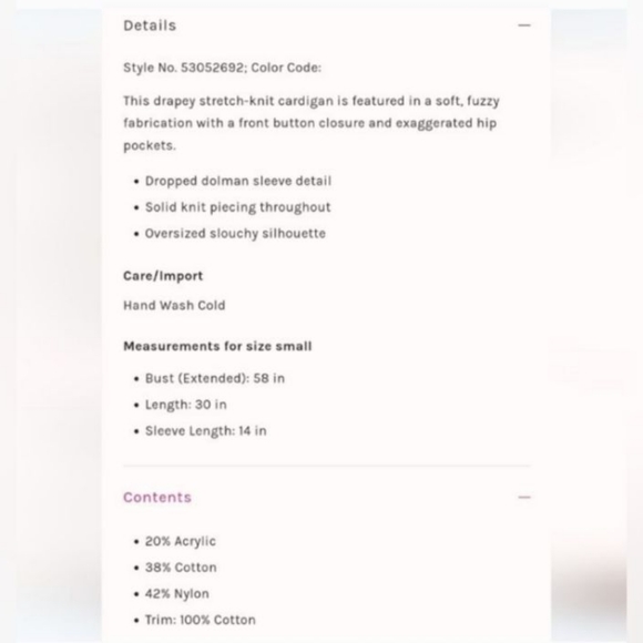 Free People Oversized Cozy Fair Weather Cardigan - Picture 16 of 16